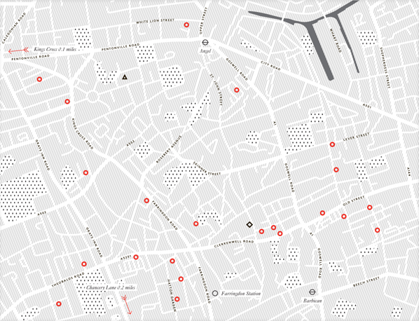 LONDON WC1/EC1 GALLERIES OPENING DAY SATURDAY 18TH MAY 2013