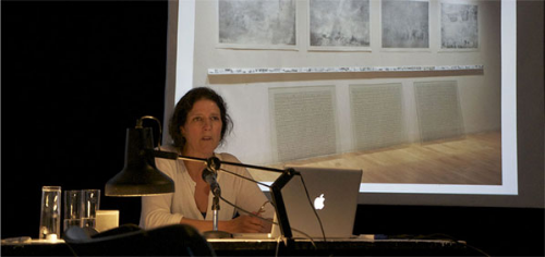Transart faculty Jean Marie Casbarian presenting "(Re)Imagining a Narrative"