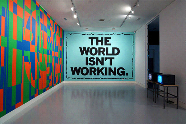 Mark Titchner Cafe Gallery 2014, photo Miyako Narita Mark Titchner Cafe Gallery 2014, photo Miyako Narita