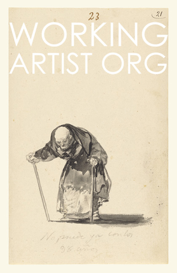 Francisco de Goya - He Can No Longer at the Age of Ninety-Eight