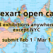 OPEN CALL: apexart International Open Call 2018-19 OPEN CALL: apexart International Open Call 2018-19