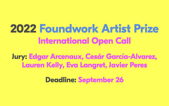 Foundwork Artist Prize
