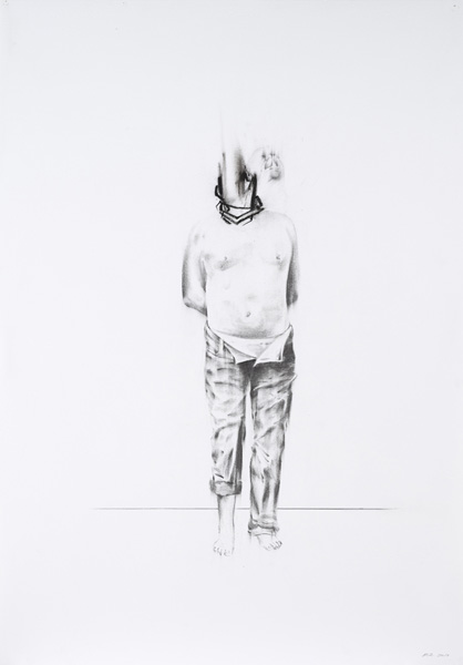 Bernardí Roig, Practice to suck the light (drawing I), 2013