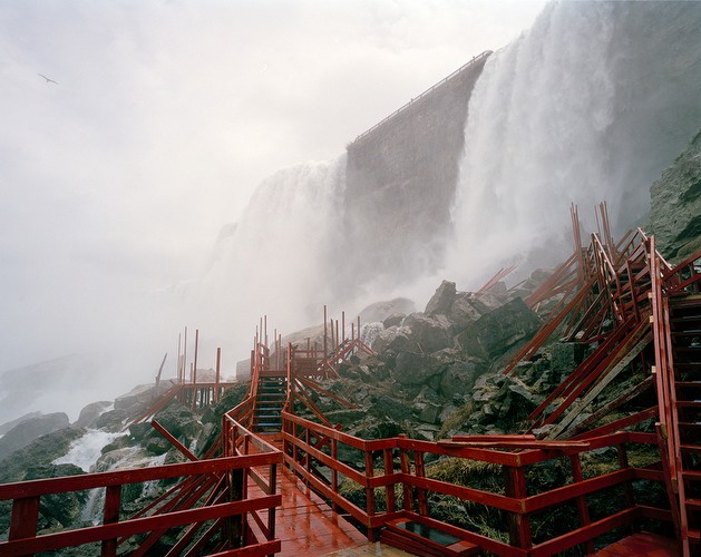 Niagara Falls, stairs<br class=