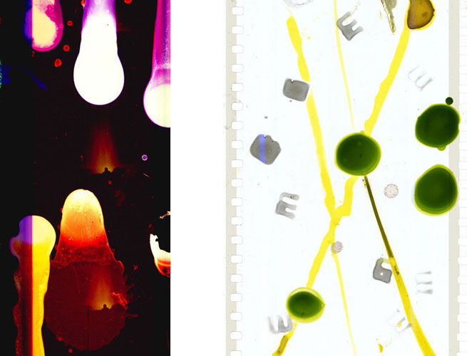 Left - Electric Kool-Aid Fountain Swimming , 2008. TRT: 4:31. <br class=