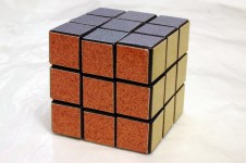 handful sky . rubik cube, photo