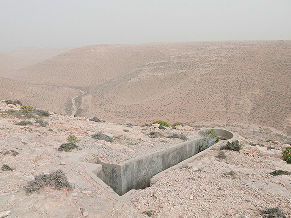 Matthew Arnold, Bunker Z97 After a Sandstorm, Wadi Zitoune Battlefield, Libya, 2012
