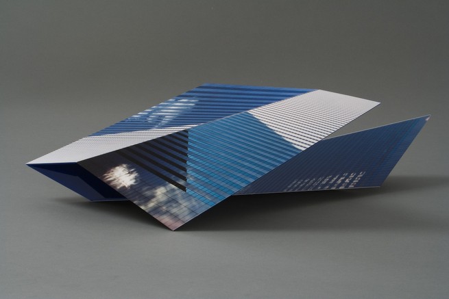 Study for Metropolis #8<br/>2007, c-prints, plexiglas, acrylic, wood<br/>7-3/4 x 25-1/2 x 9 inches<br/>