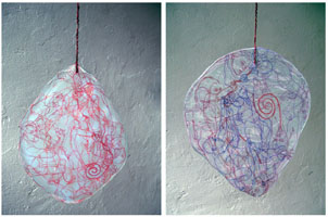 Spaar paa den sumpiga stigen