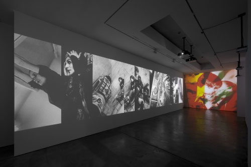 Katharina Sieverding, Installation view of