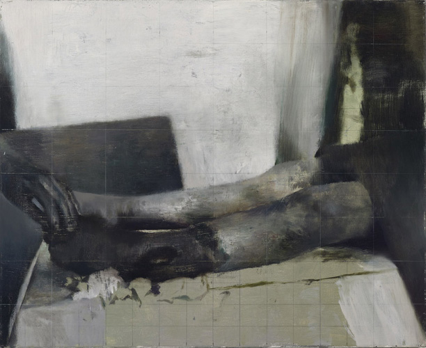 Justin Mortimer <br/>Guest, 2010<br/>oil on canvas, 25.5 X 31.5 in (65 X 80 cm)<br/>